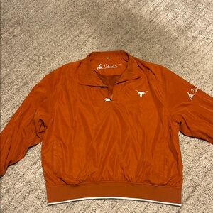 Ben Crenshaw Texas longhorns wind rain pullover XL windbreaker type